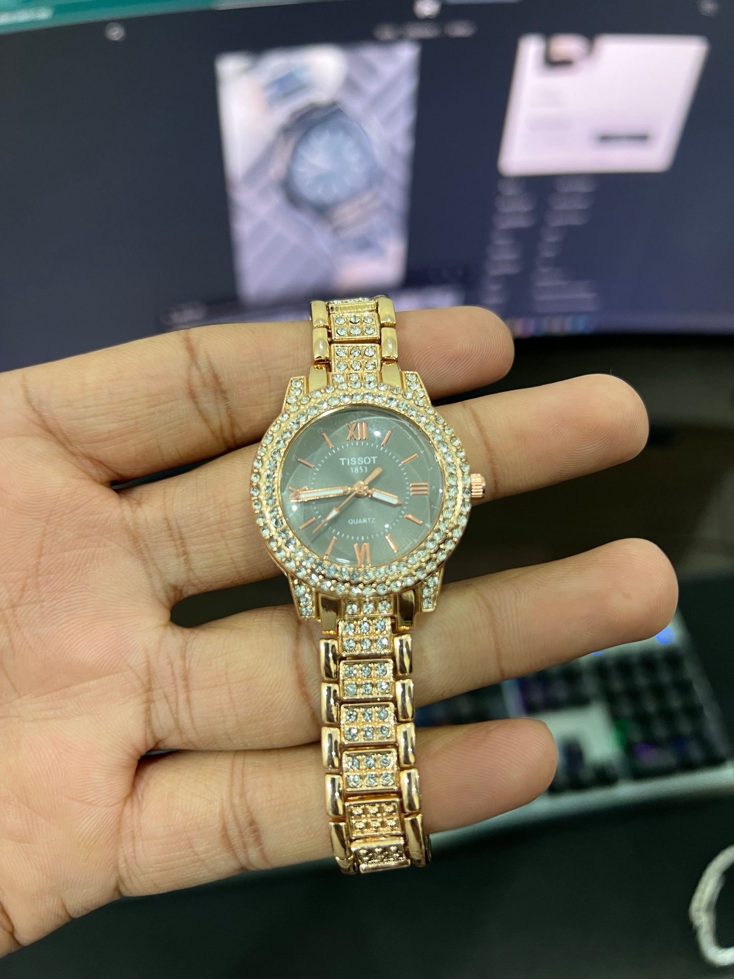 Tissot 1853 - Ladies - Diamond Gold