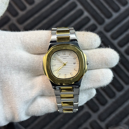 Patek Philippe – Nautilus - Two Tone White