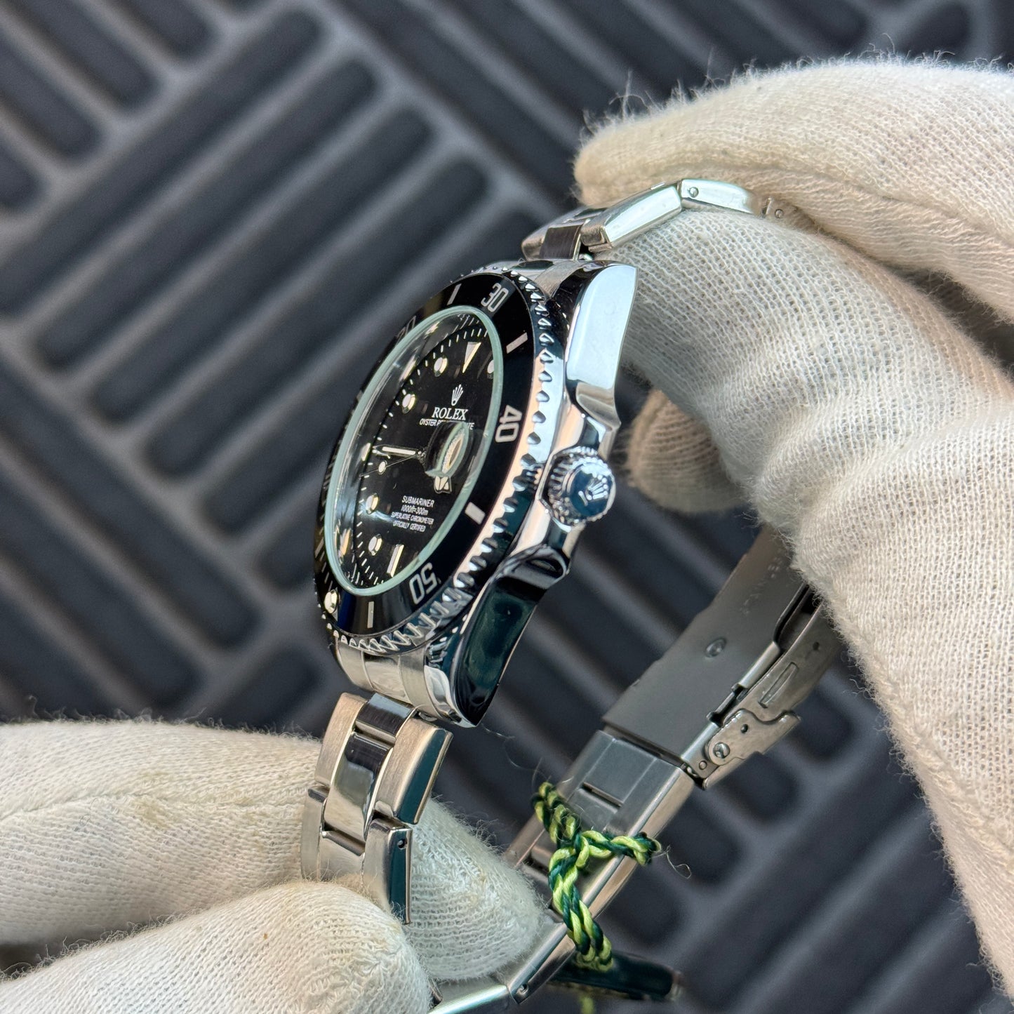 Rolex Submariner Date Silver Black