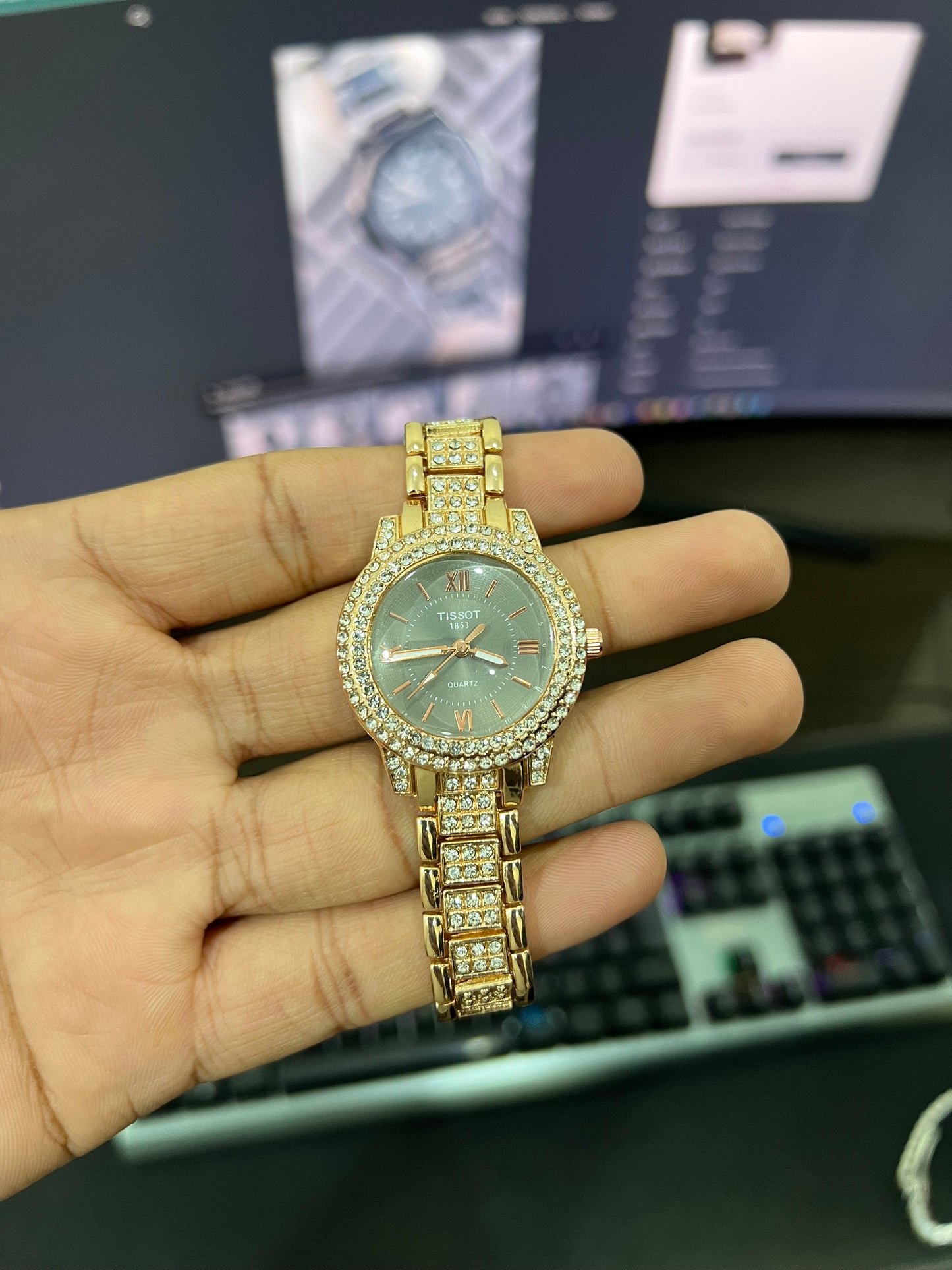 Tissot 1853 - Ladies - Diamond Gold