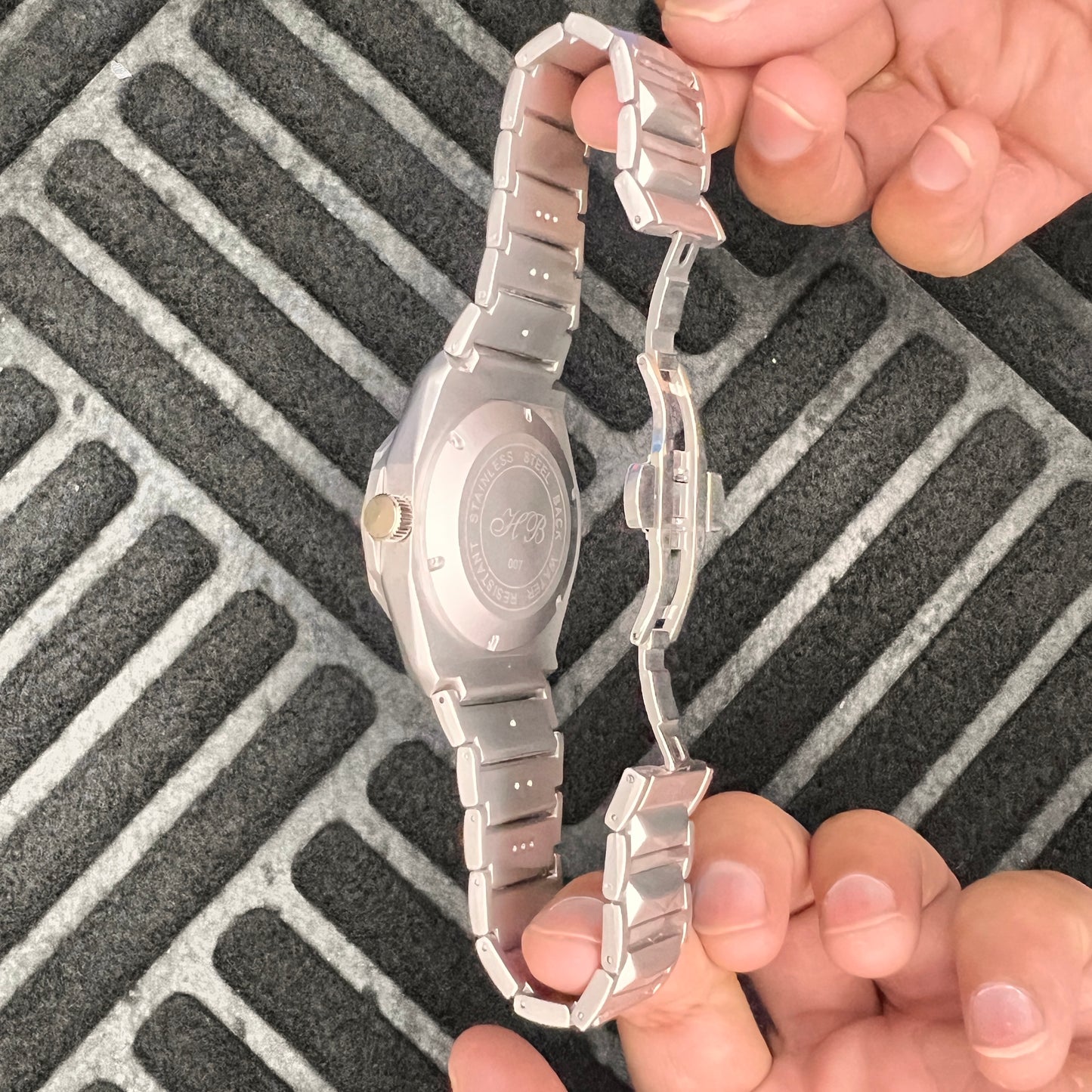 Hublot Classic Fusion Silver with Gray Dial