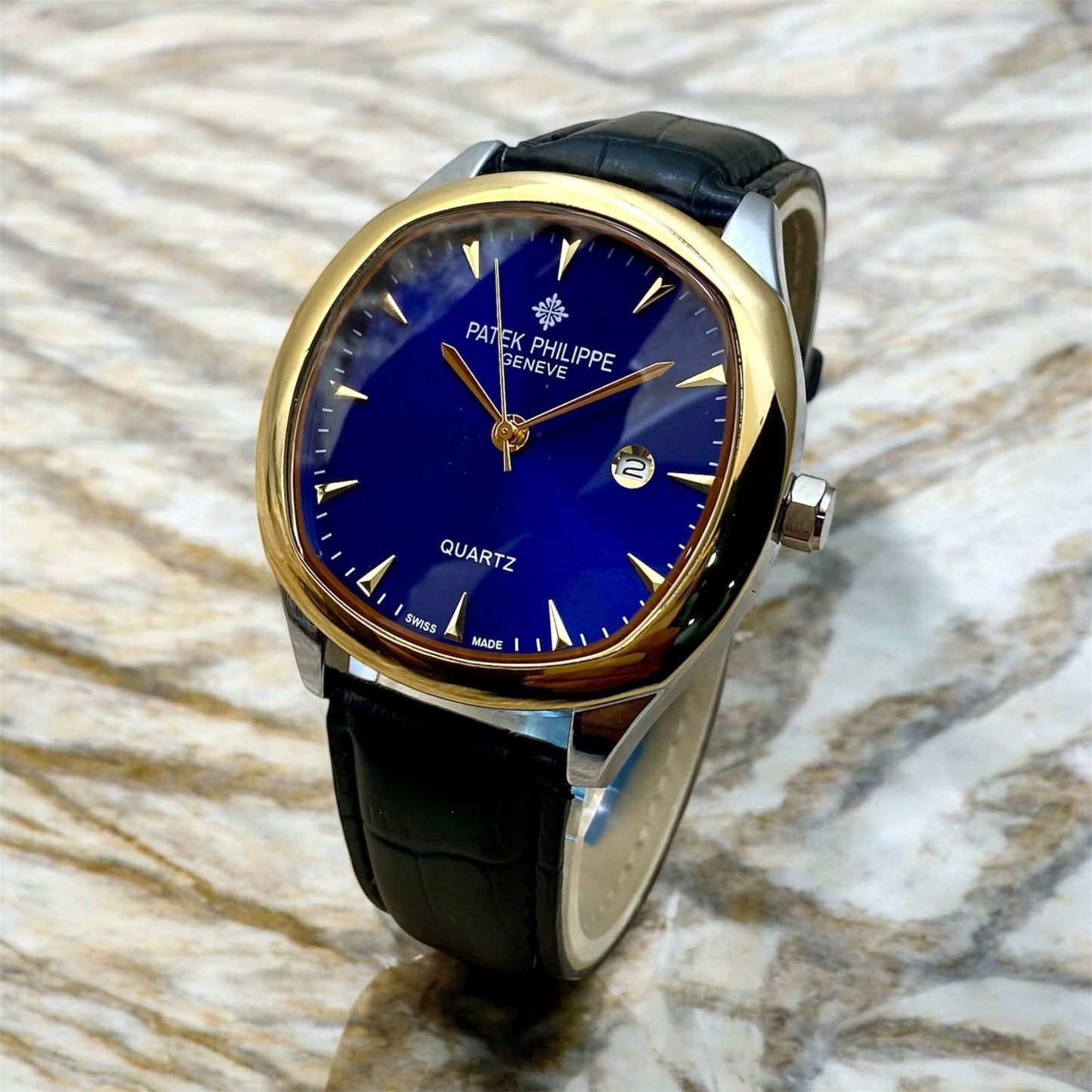 Patek Philippe -Geneve Belt - Golden blue