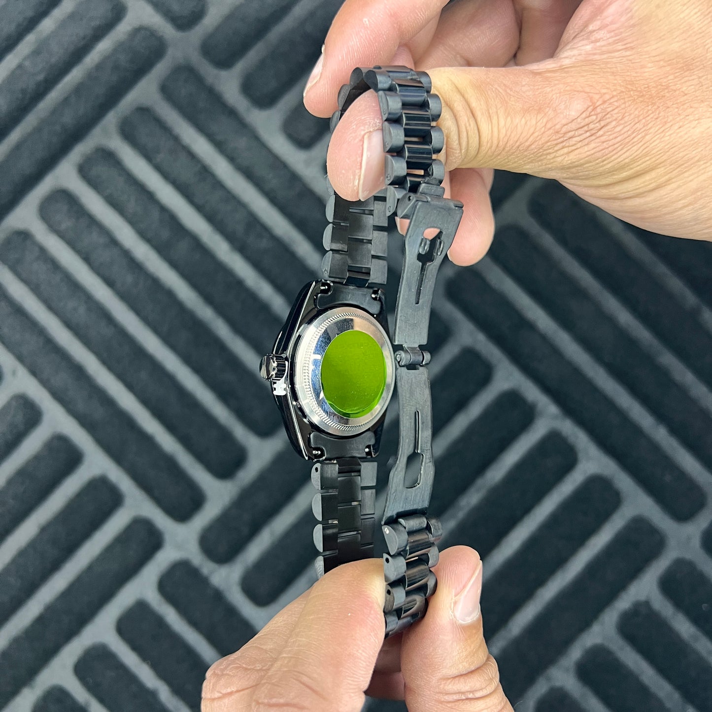 Rolex Ladies Day-Date Green Black