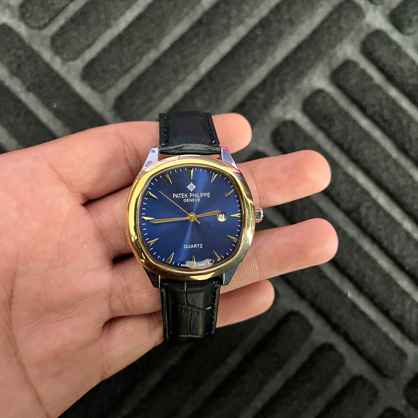 Patek Philippe -Geneve Belt - Golden blue