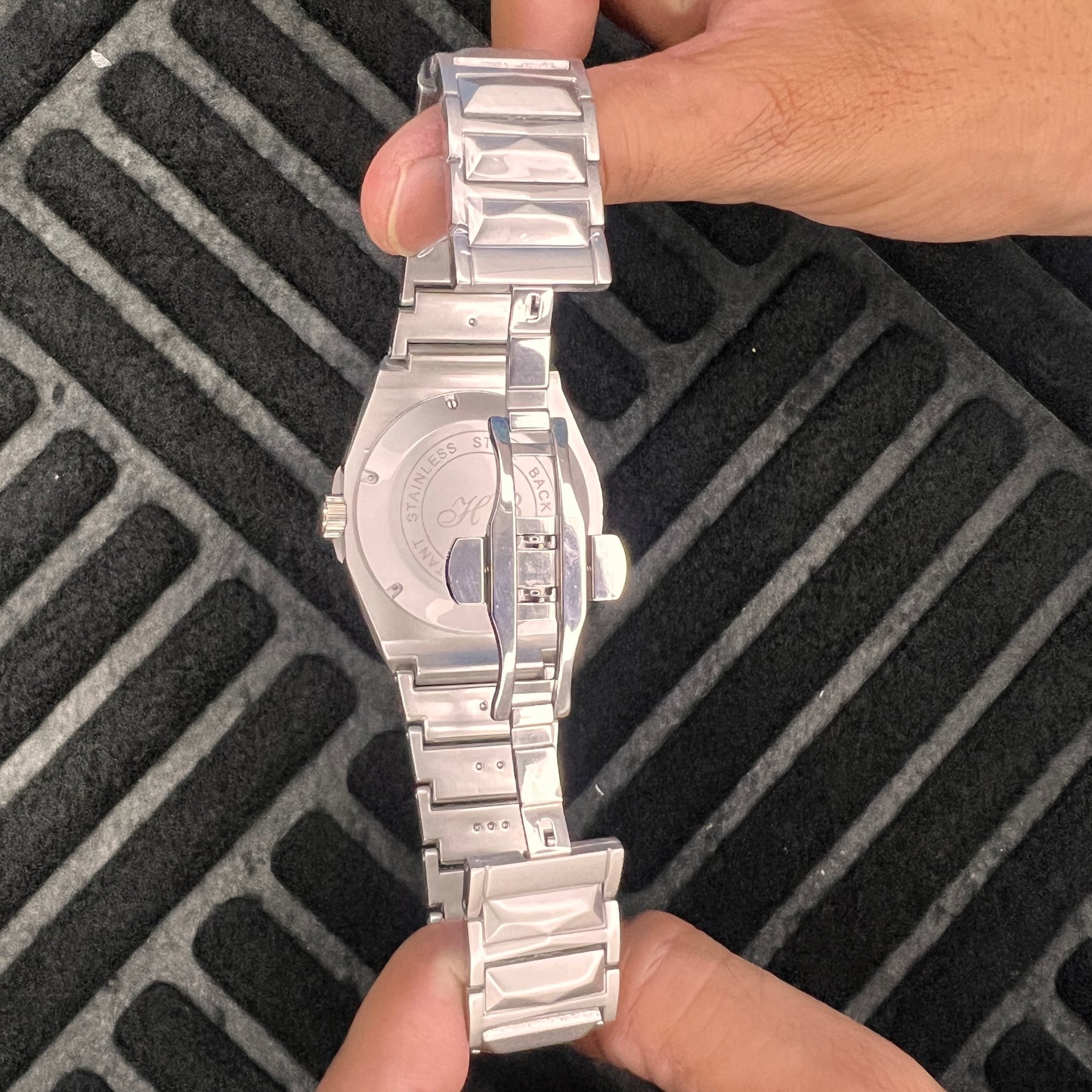 Hublot Classic Fusion Silver with Gray Dial