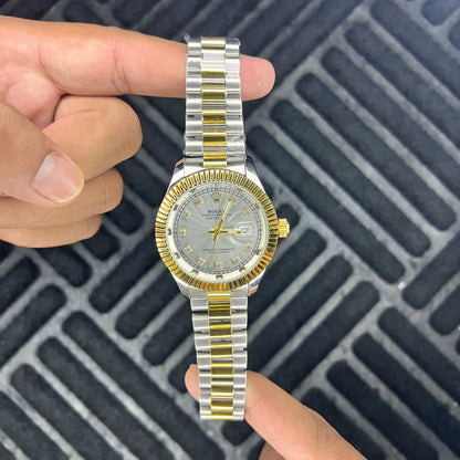 Rolex Date Just - Two Tone Silver