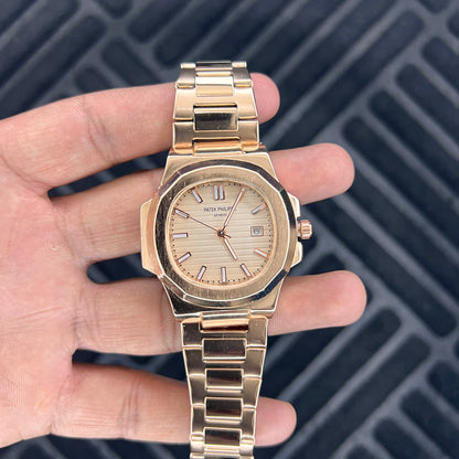 Patek Philippe – Nautilus - Rose Gold White
