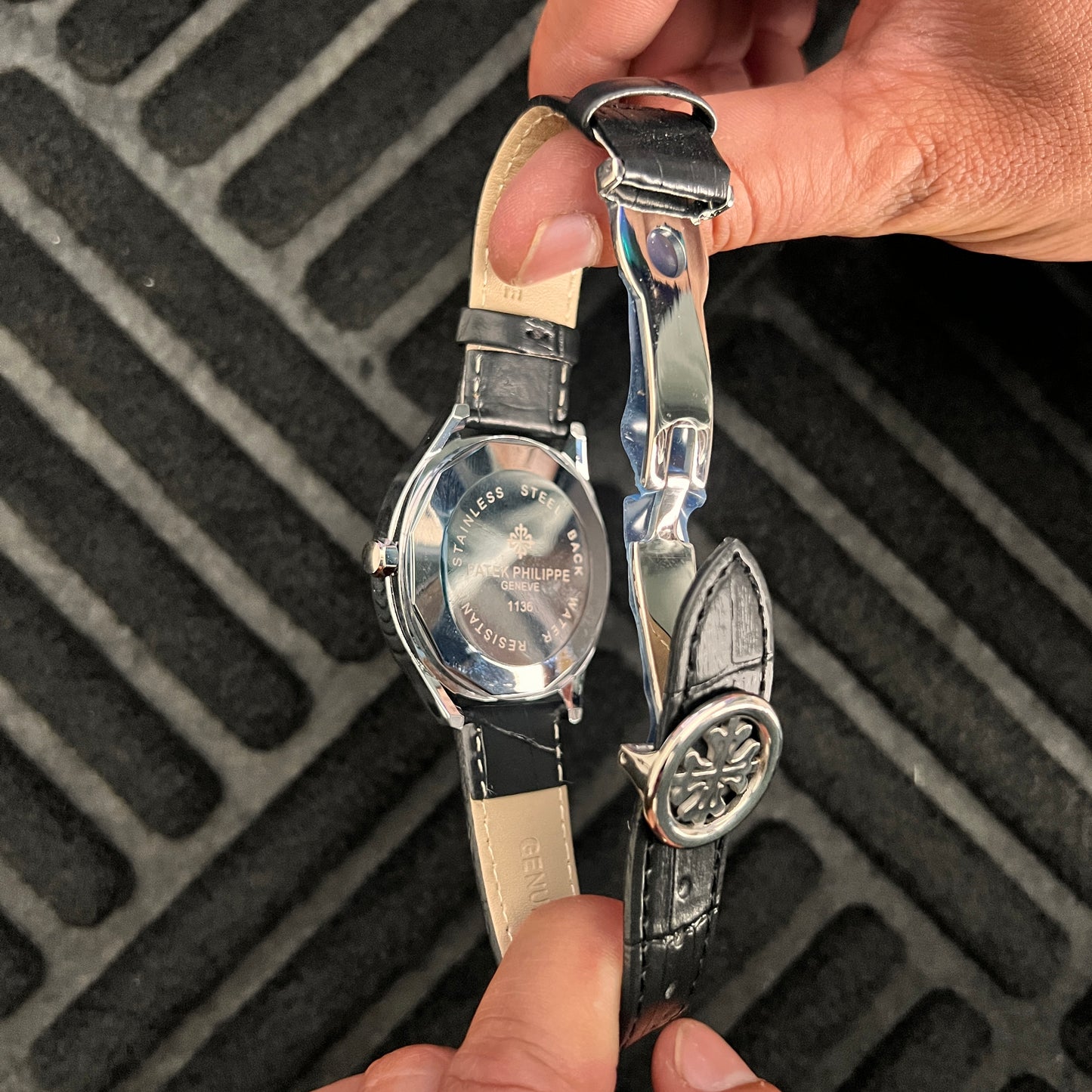 Patek Philippe -Geneve Belt - Golden blue