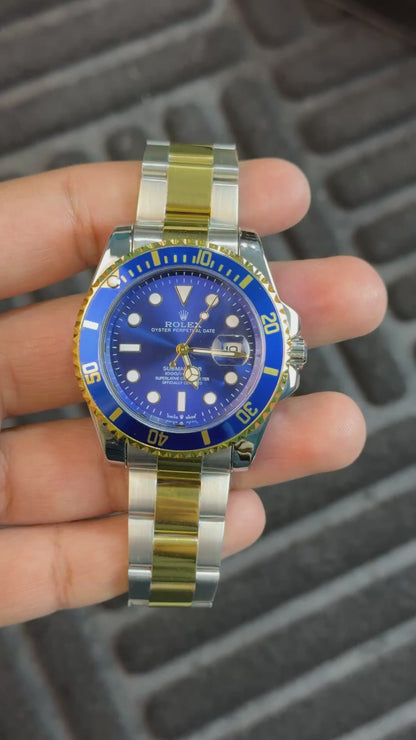 Rolex Submariner Date TwoTone Blue