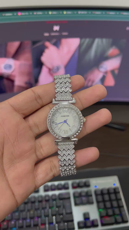 Ladies - Oraga - Iced Out White