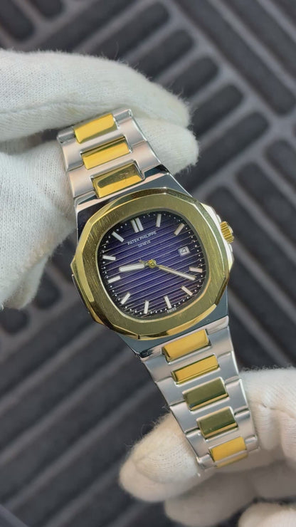 Patek Philippe – Nautilus - Two Tone Blue